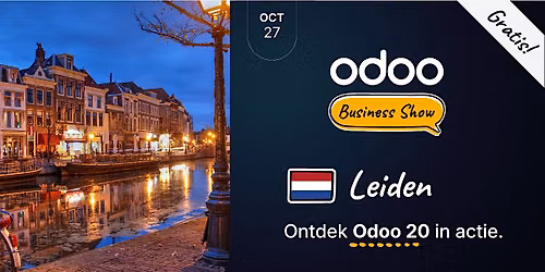 Odoo Business Show Leiden — lezing in Leiderdorp